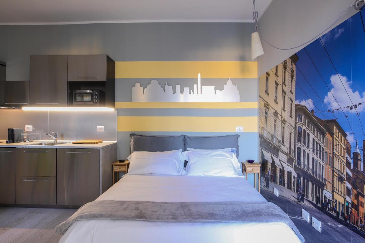 Central Apartment Close To Food And Shopping ボローニャ エクステリア 写真